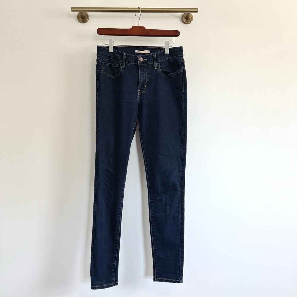 Levi Strauss Dark Denim Skinny Jeans Size 30